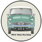 Hillman Minx IIIA Deluxe 1959-61 Coaster 6